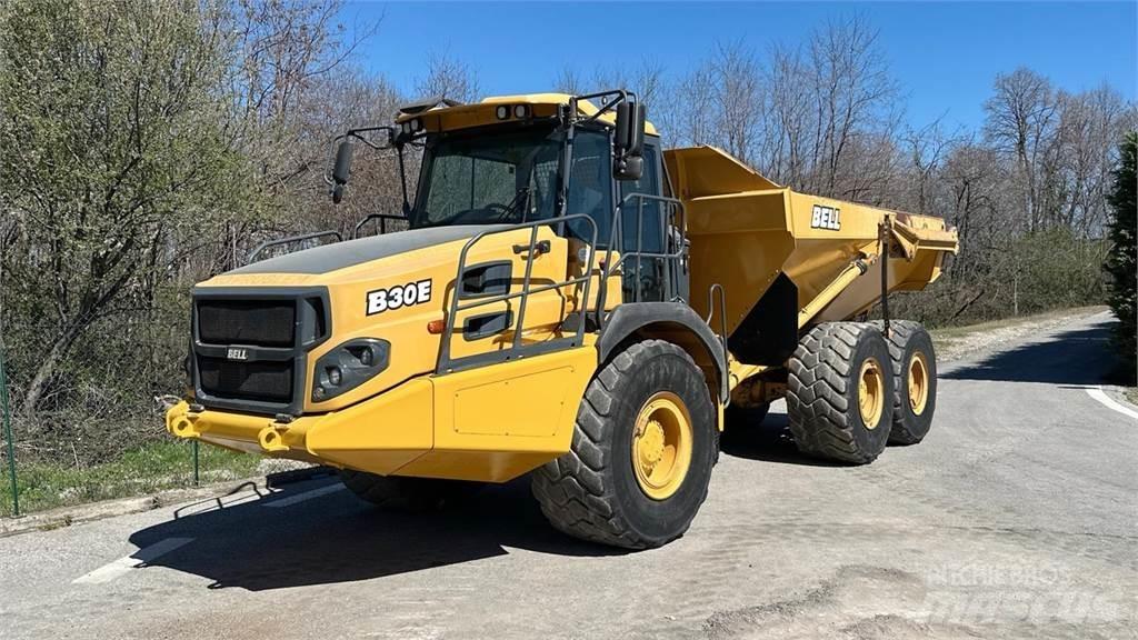 Bell B30E 6x6 側卸礦車