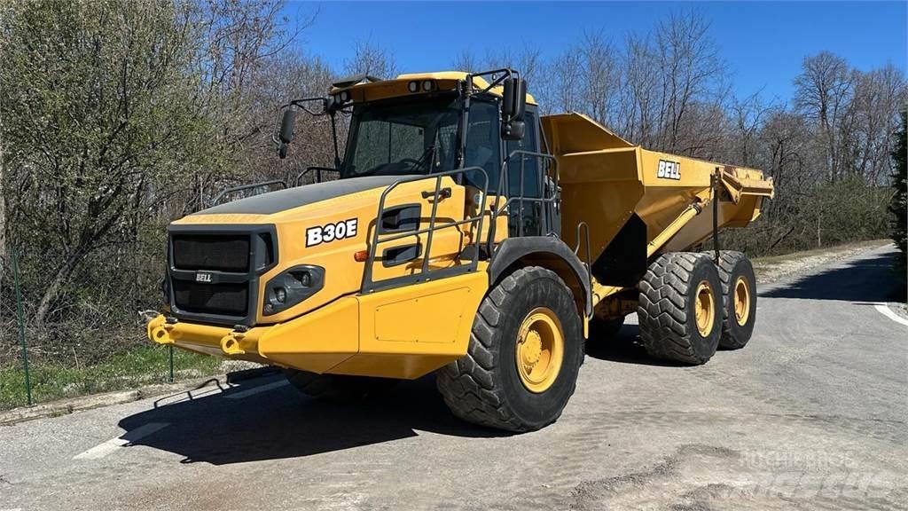 Bell B30E 6x6 側卸礦車
