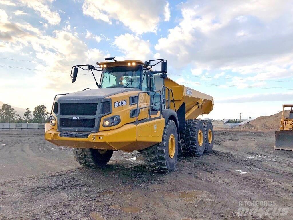Bell B40E 側卸礦車