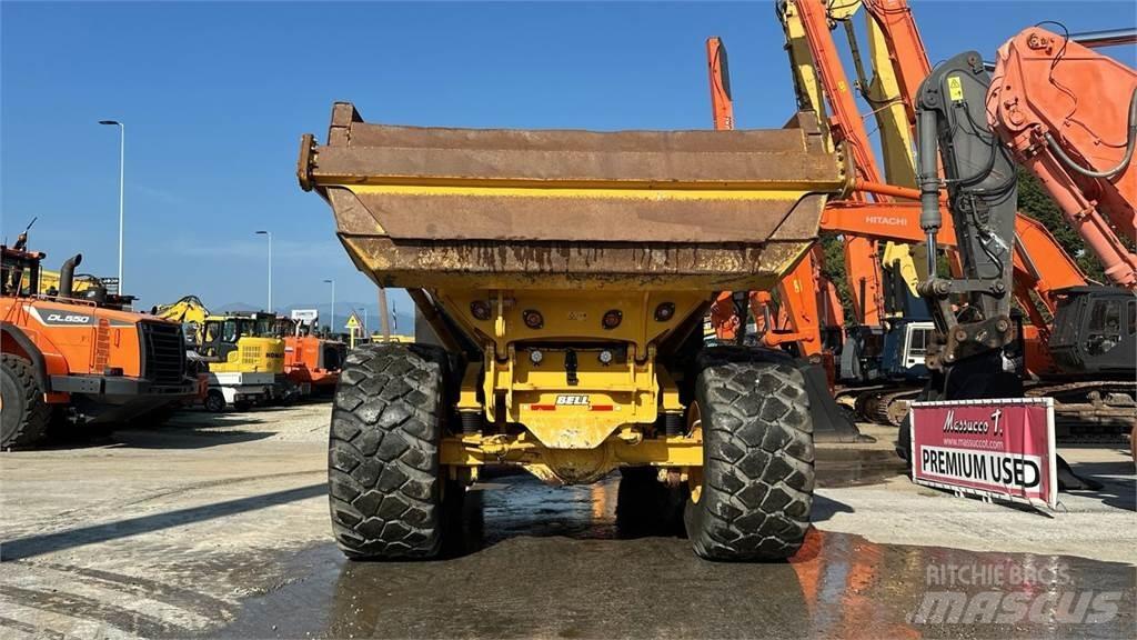 Bell B50E 6X6 側卸礦車