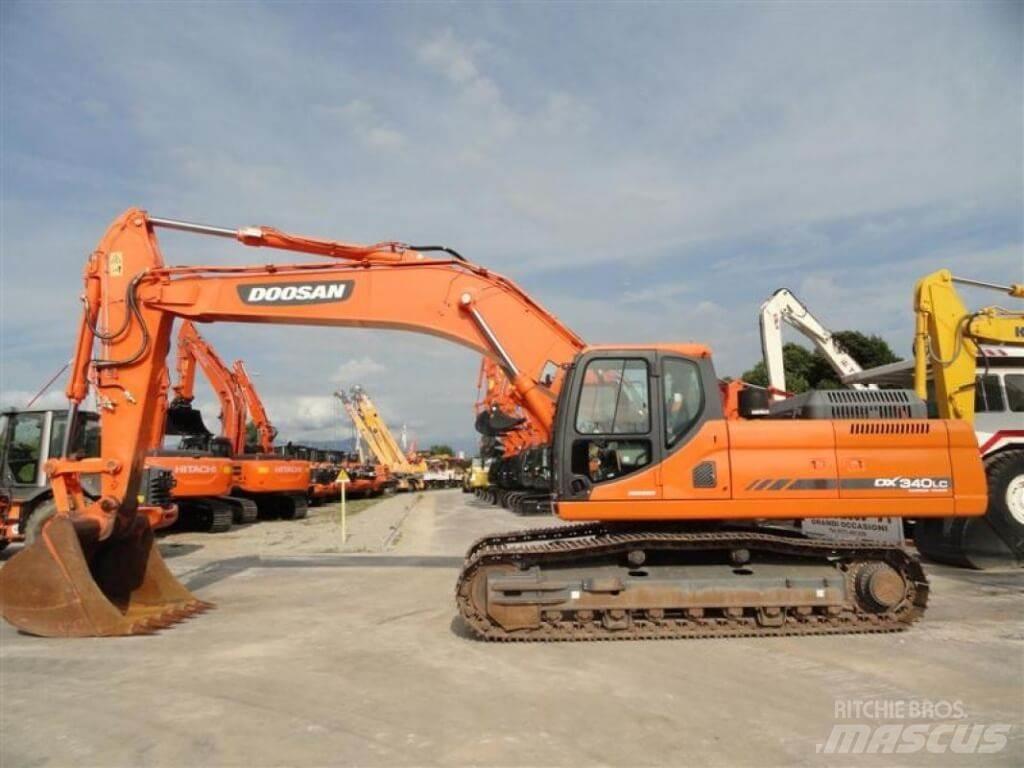 Doosan DX340LC 履帶式 挖土機/掘鑿機/挖掘機