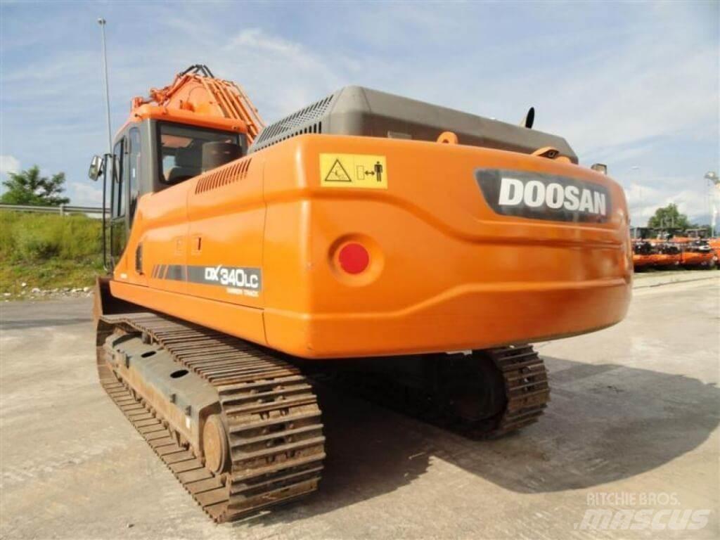 Doosan DX340LC 履帶式 挖土機/掘鑿機/挖掘機