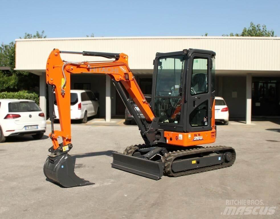 Hitachi ZX26U-6 CR 小型挖土機/掘鑿機<7t(小型挖掘機)