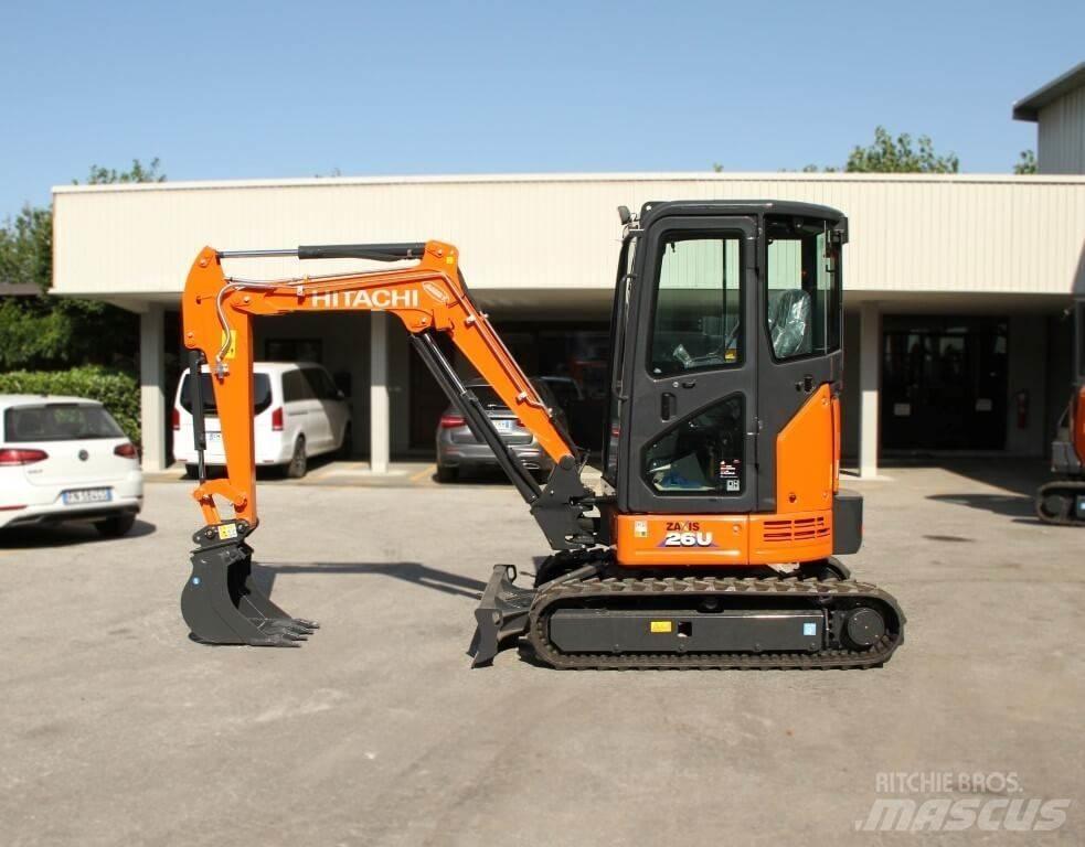 Hitachi ZX26U-6 CR 小型挖土機/掘鑿機<7t(小型挖掘機)