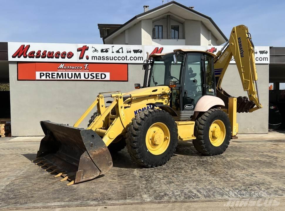 Komatsu WB93S-5E0 反鏟裝載機