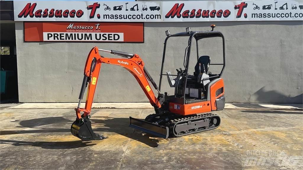 Kubota KX018-4 小型挖土機/掘鑿機<7t(小型挖掘機)