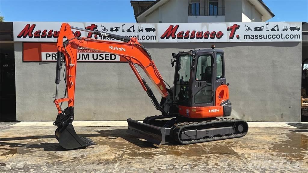 Kubota U55-4 小型挖土機/掘鑿機<7t(小型挖掘機)