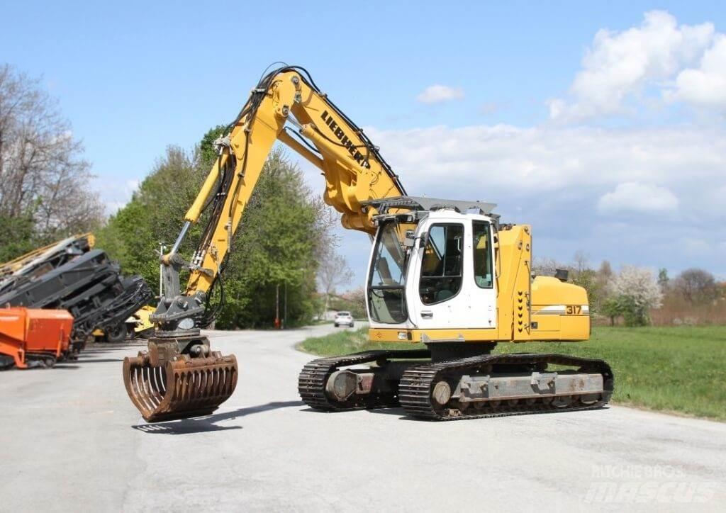 Liebherr R317 Litronic 旋轉式挖土機/掘鑿機/挖掘機