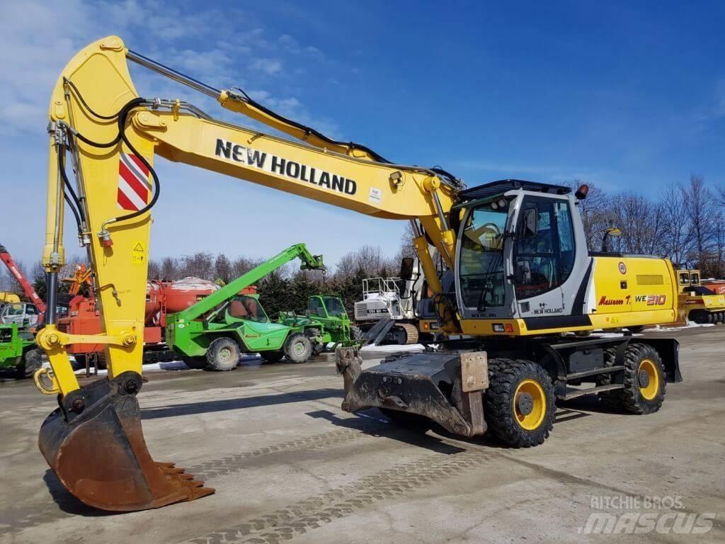 New Holland WE210 旋轉式挖土機/掘鑿機/挖掘機