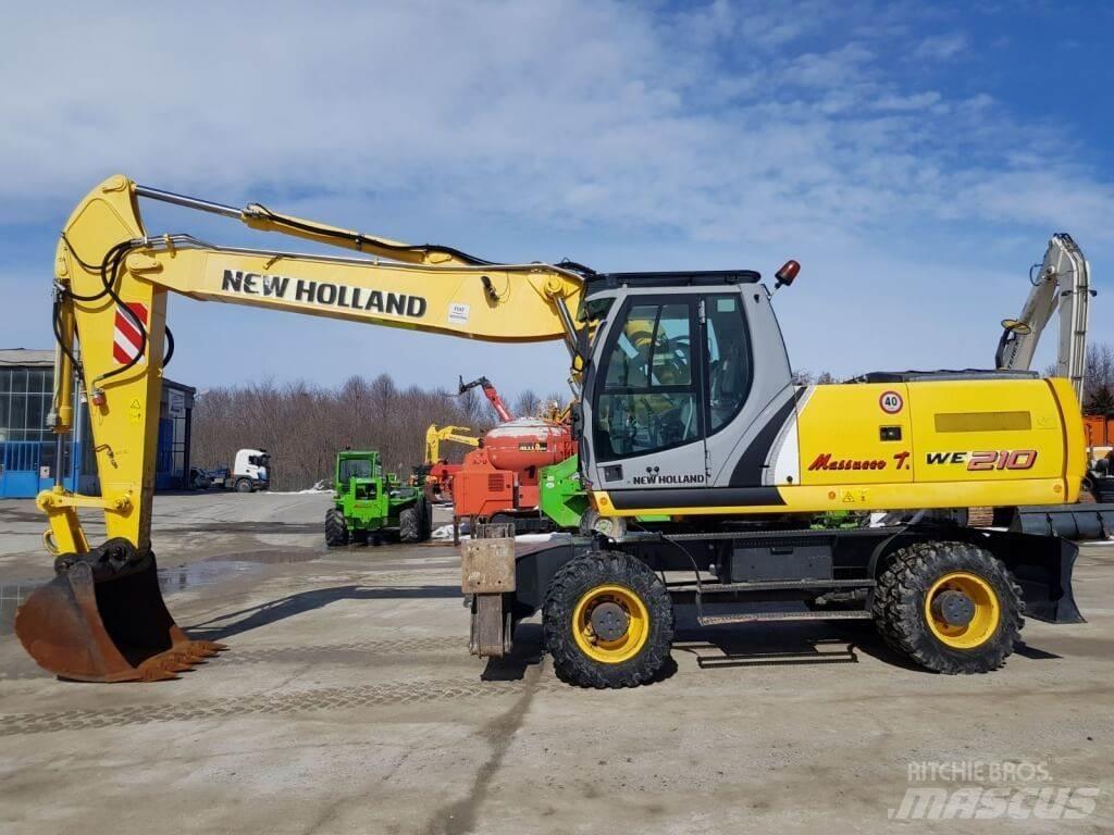 New Holland WE210 旋轉式挖土機/掘鑿機/挖掘機