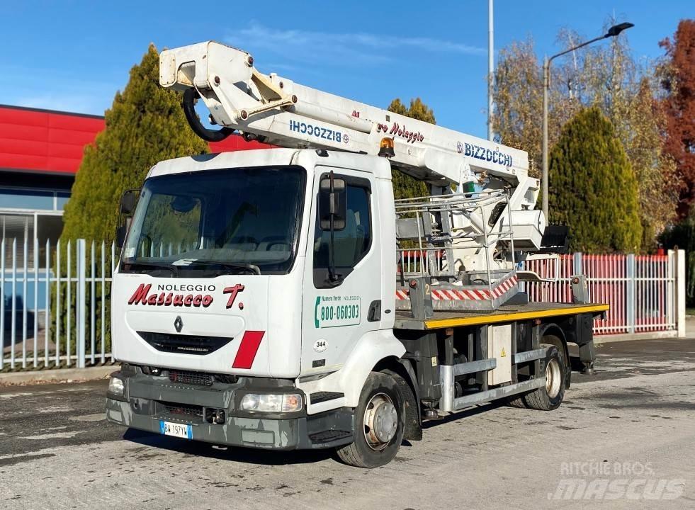 Renault MIDLUM 180 Dci 卡車裝載高空作業車