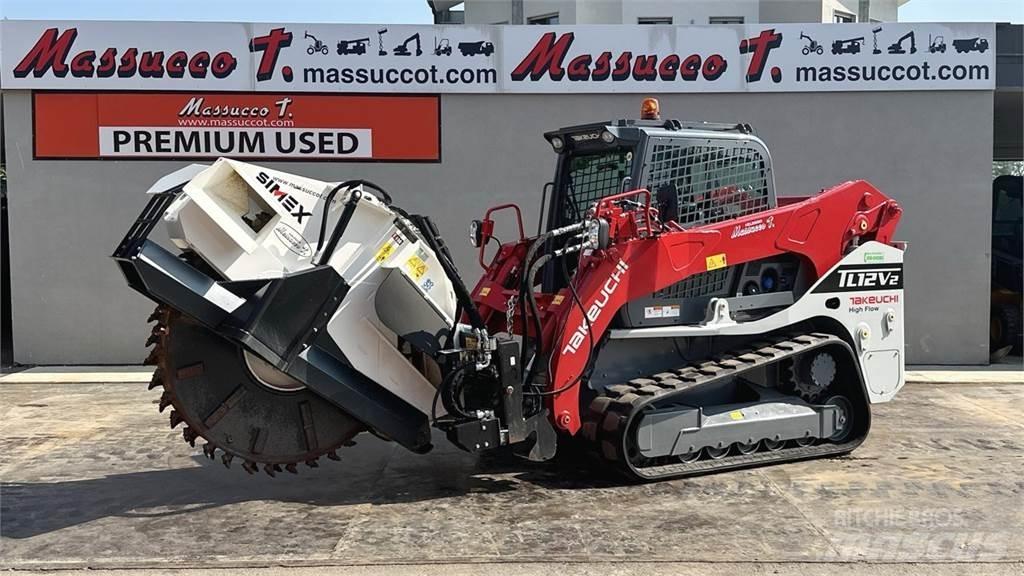 Takeuchi TL12V-2 瀝青冷銑刨機/銑床