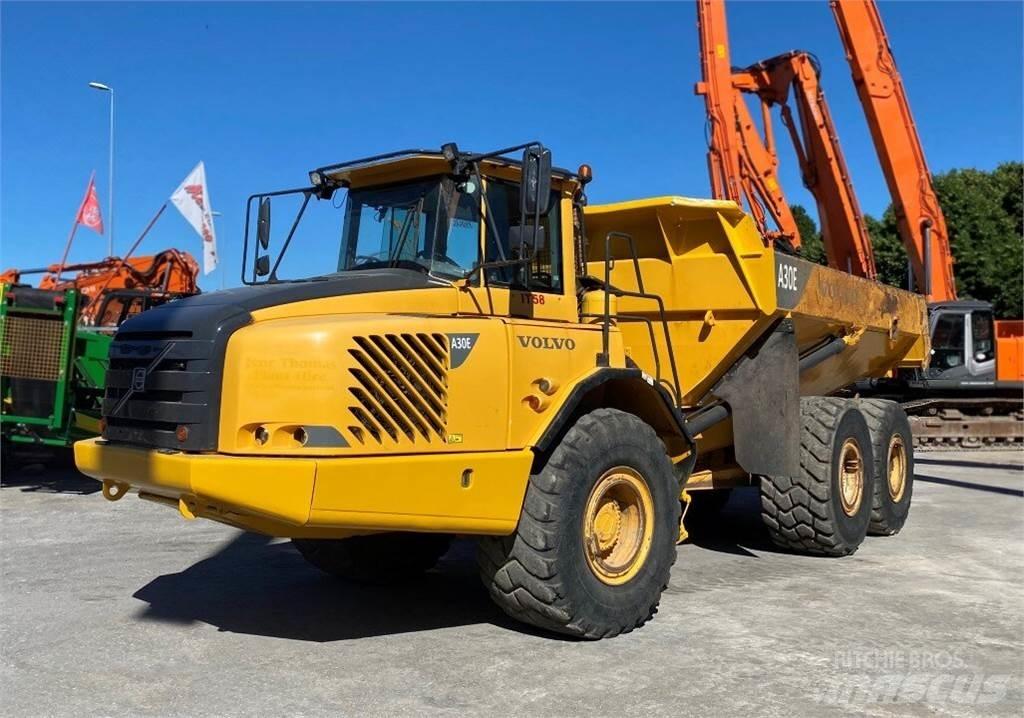 Volvo A30E 6X6 側卸礦車