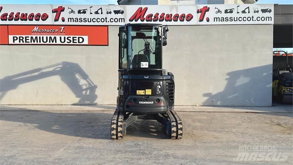 Yanmar VIO26-6 小型挖土機/掘鑿機<7t(小型挖掘機)
