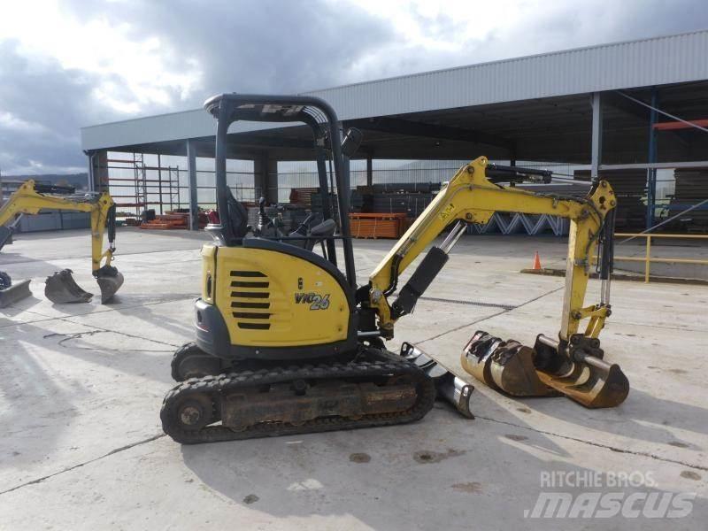 Yanmar VIO26 小型挖土機/掘鑿機<7t(小型挖掘機)