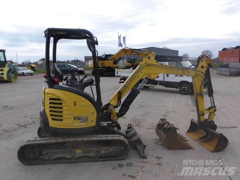 Yanmar VIO26 小型挖土機/掘鑿機<7t(小型挖掘機)