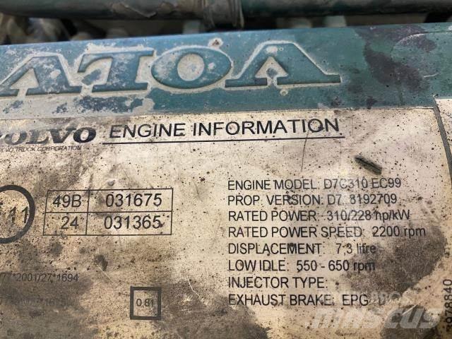 Volvo 8700 引擎/發動機