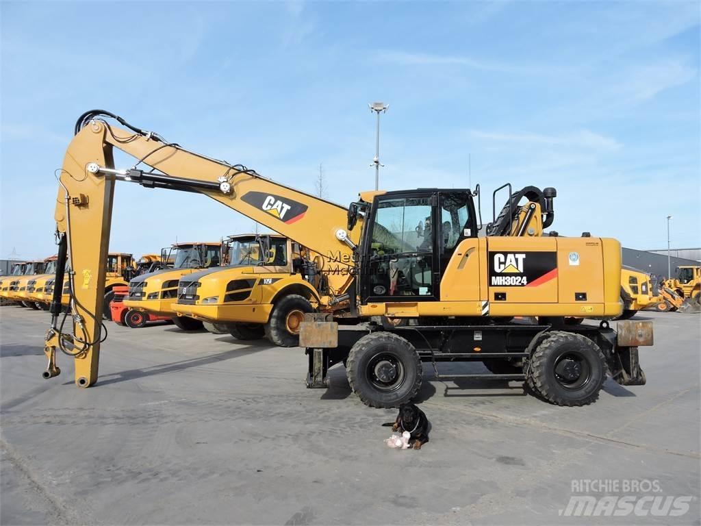CAT MH3024 廢棄物/工業用操作車