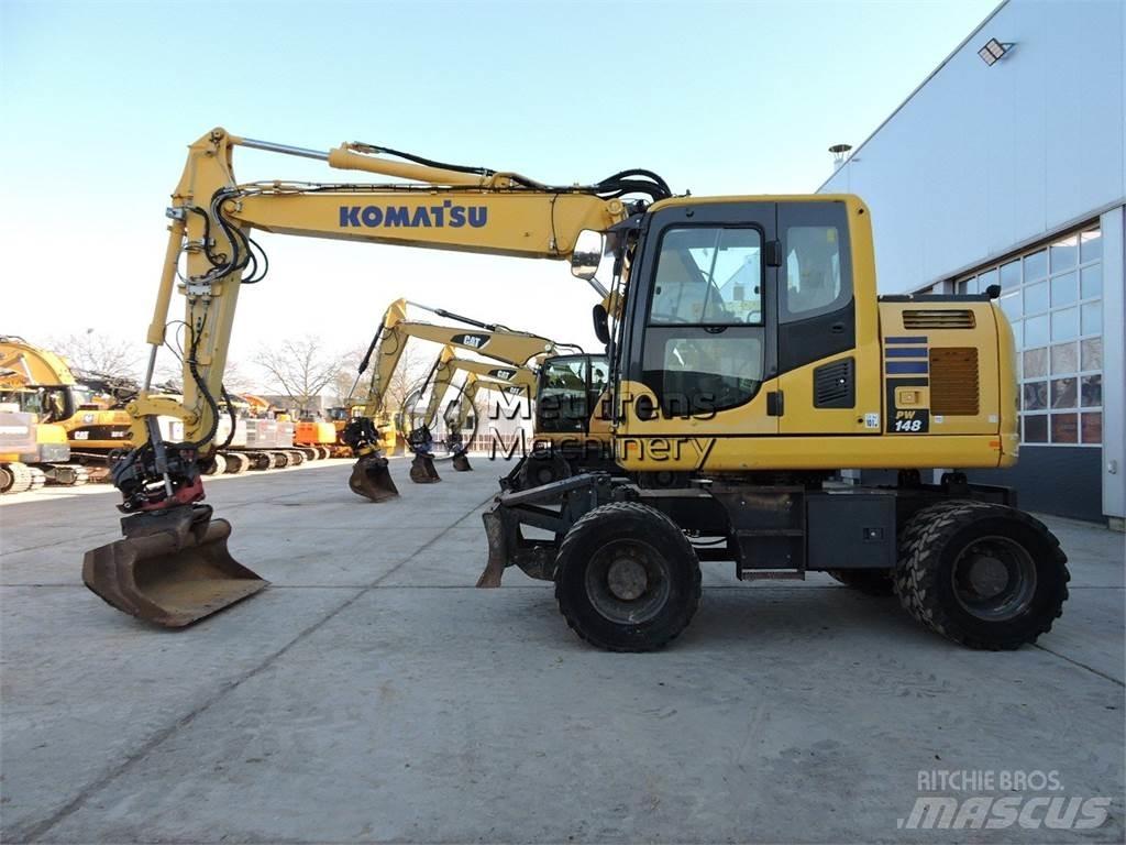 Komatsu PW148 旋轉式挖土機/掘鑿機/挖掘機