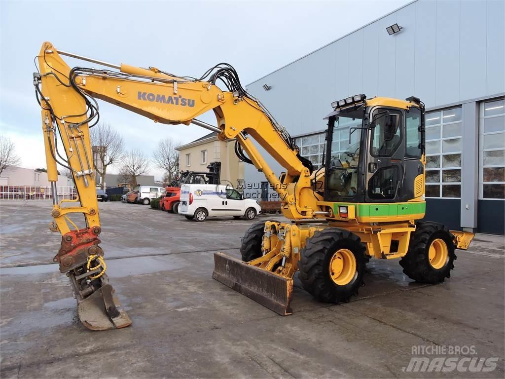 Komatsu PW98 旋轉式挖土機/掘鑿機/挖掘機