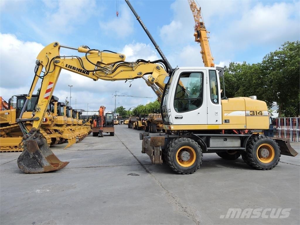 Liebherr A314 旋轉式挖土機/掘鑿機/挖掘機