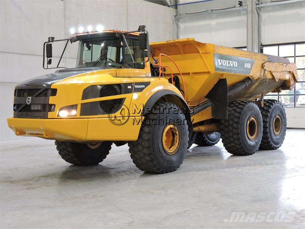 Volvo A40G 鉸接式起吊車