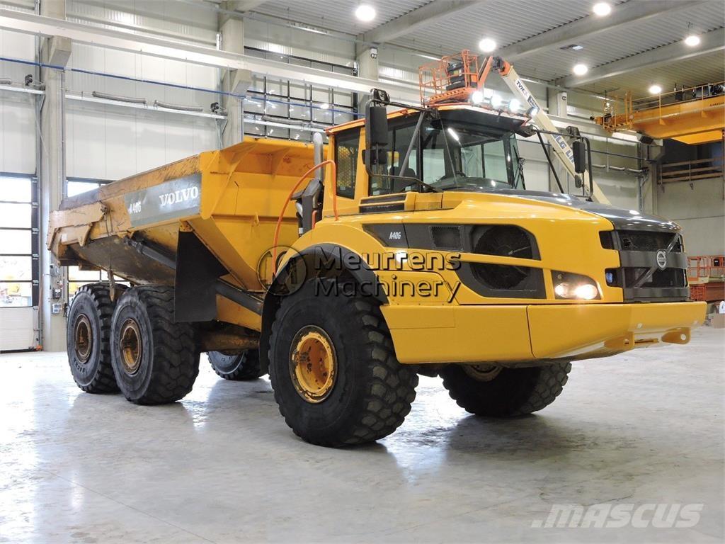 Volvo A40G 鉸接式起吊車