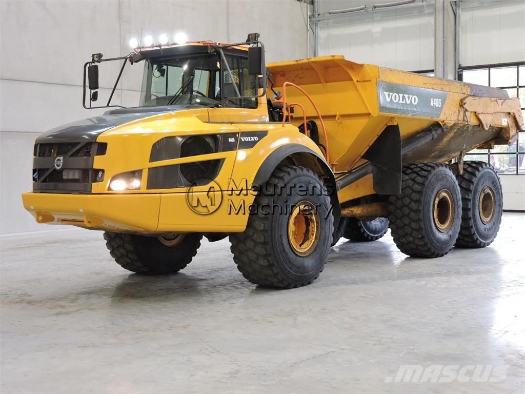 Volvo A40G 鉸接式起吊車
