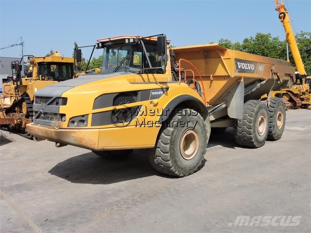 Volvo A40G 鉸接式起吊車