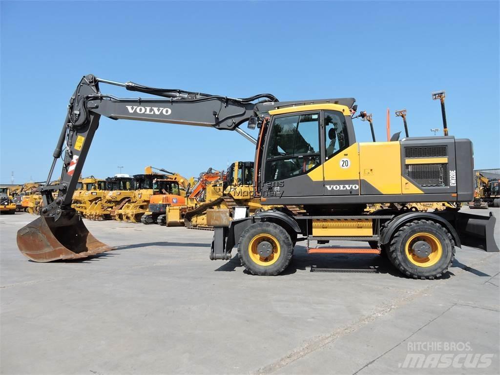 Volvo EW220E GERMAN 旋轉式挖土機/掘鑿機/挖掘機