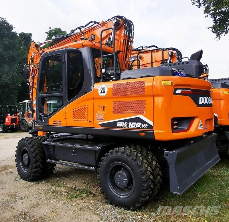 Doosan DX 160 W-7 旋轉式挖土機/掘鑿機/挖掘機
