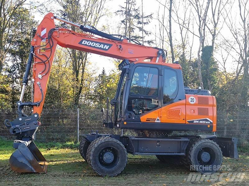 Doosan DX 165 WR-7 旋轉式挖土機/掘鑿機/挖掘機