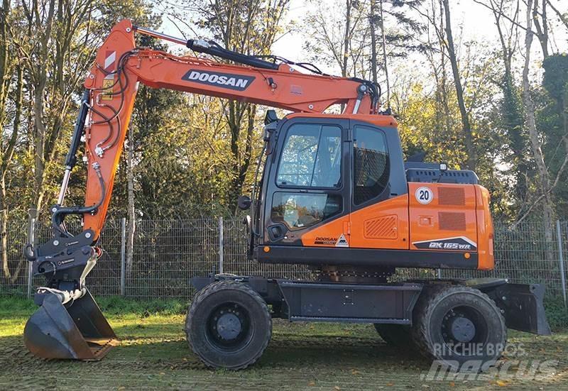 Doosan DX 165 WR-7 旋轉式挖土機/掘鑿機/挖掘機
