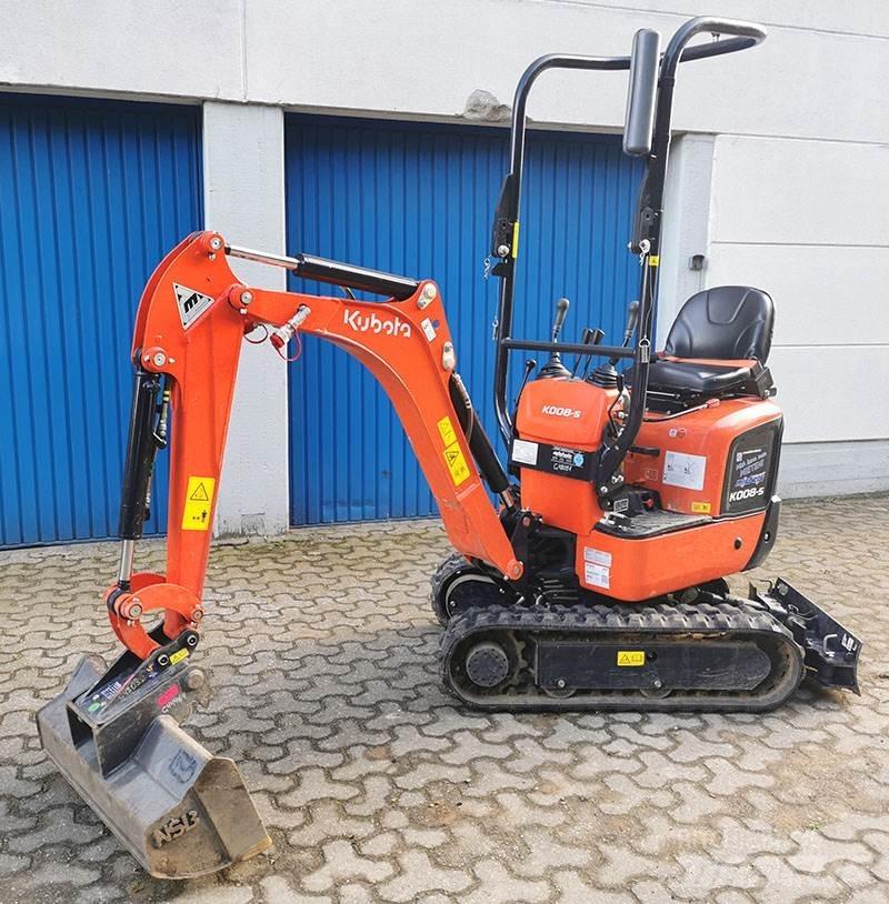 Kubota K 008-5 VHG 小型挖土機/掘鑿機<7t(小型挖掘機)