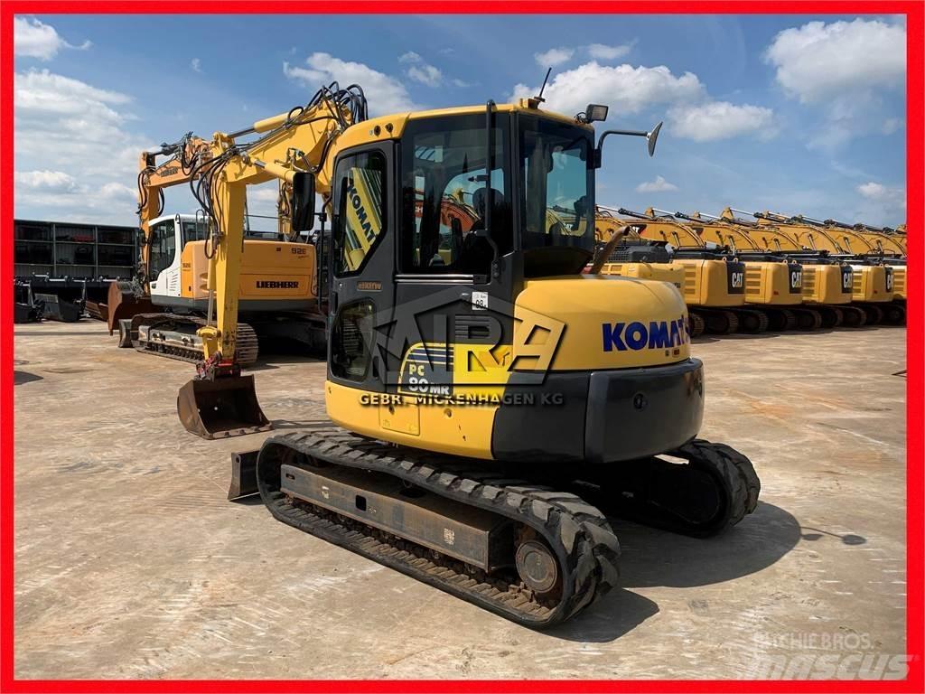 Komatsu PC80 MR-3 小型挖土機/掘鑿機<7t(小型挖掘機)