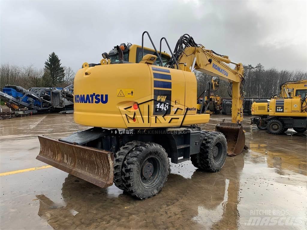 Komatsu PW148-10 旋轉式挖土機/掘鑿機/挖掘機