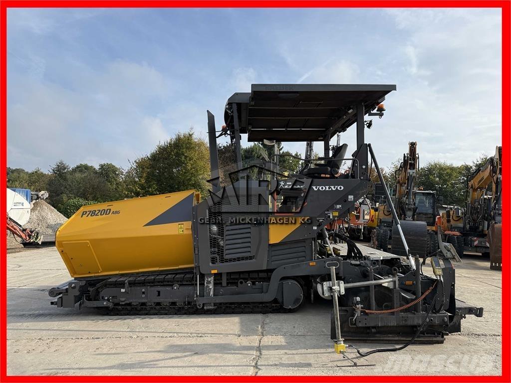 Volvo ABG P 7820 D 瀝青攤舖機/鋪路機