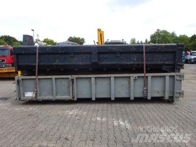 2x Abroll-Container 吊鉤式起重車