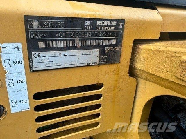 CAT 303.5 ECR 小型挖土機/掘鑿機<7t(小型挖掘機)