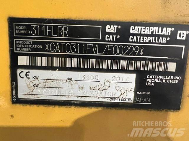CAT 311 F 履帶式 挖土機/掘鑿機/挖掘機