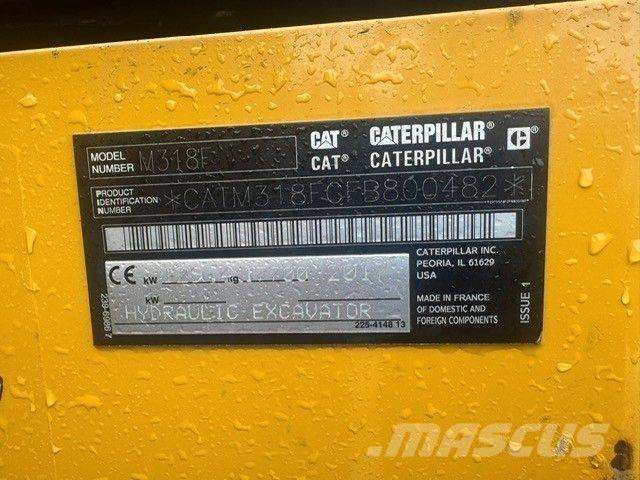 CAT M318F 旋轉式挖土機/掘鑿機/挖掘機