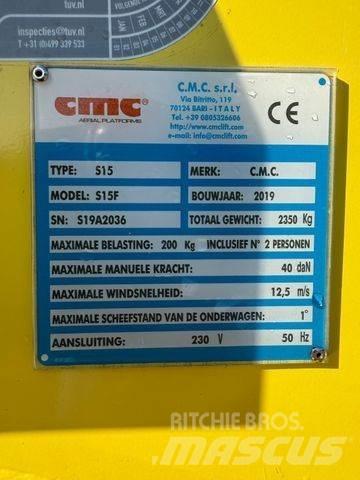 CMC S15F Neuwertig!! 拖車裝載高空作業平台