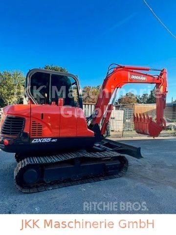 Doosan DX 55-9C 小型挖土機/掘鑿機<7t(小型挖掘機)