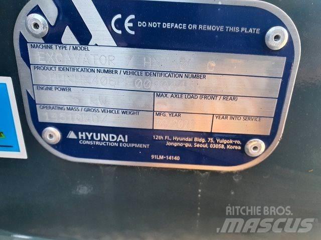 Hyundai HX140LC 履帶式 挖土機/掘鑿機/挖掘機
