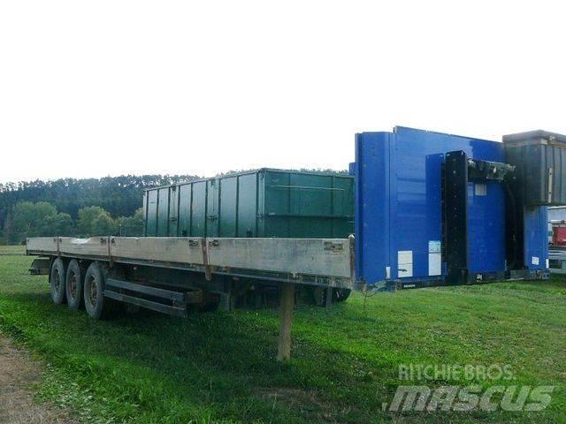Kögel SN 24 平台/側卸半拖車