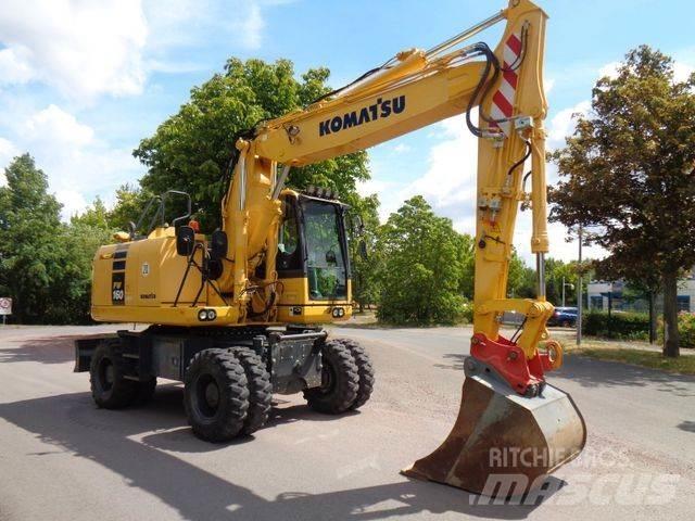 Komatsu PW 160-10 旋轉式挖土機/掘鑿機/挖掘機