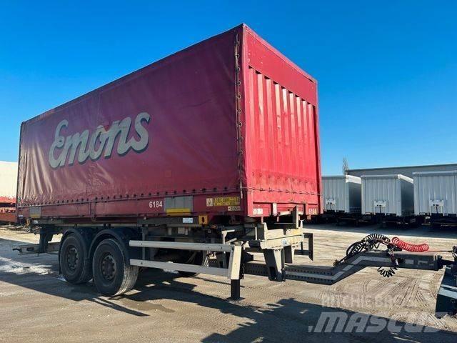 Krone 7,45 Edscha 篷布卡車