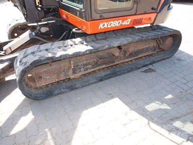 Kubota KX080-4a 小型挖土機/掘鑿機<7t(小型挖掘機)