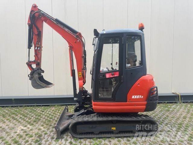 Kubota KX61-3 小型挖土機/掘鑿機<7t(小型挖掘機)