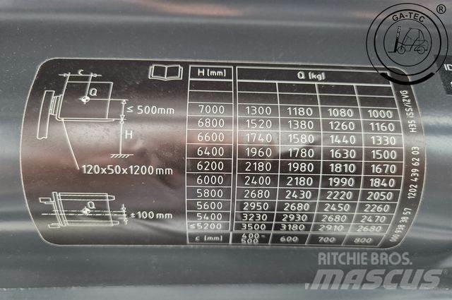 Linde H35D/1202-01 柴油卡車